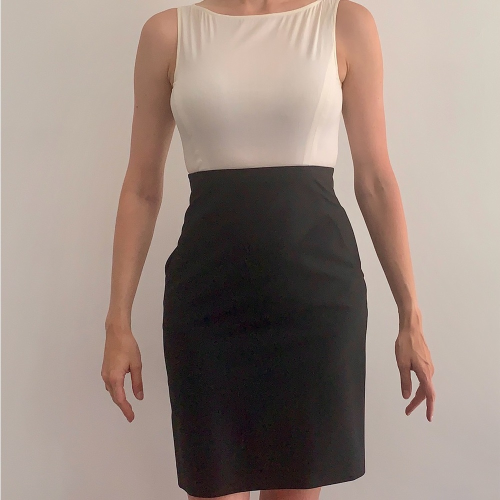 Theory Black Shift Dress